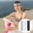 thumbnail image 5 of 3 Pcs Headbands for Women Non Slip Thick Stretchy Sweat Headband Fashion Stretchy Thick Headbands for Women Extra Wide for Yoga Sports Running Hair Accessories, 5 of 7