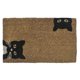 thumbnail image 1 of Handmade Peeping Cats Doormat Home for Entrance 18'x30', 1 of 5