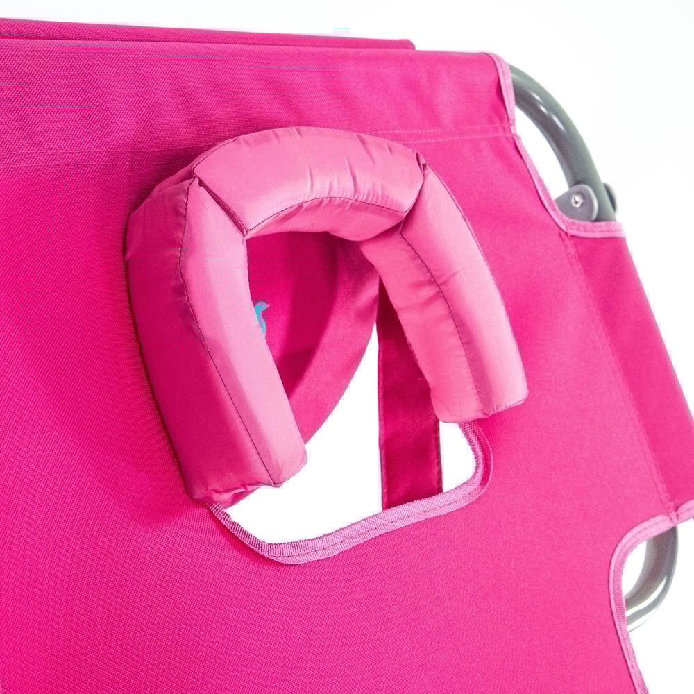 thumbnail image 6 of Ostrich On-Your-Back Outdoor Lounge 5 Position Reclining Beach Lake Chair 4 Pack, 6 of 7