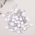 thumbnail image 4 of OULII 60pcs Lightweight Diaper Pin White for Craft Projects Parents, 4 of 8