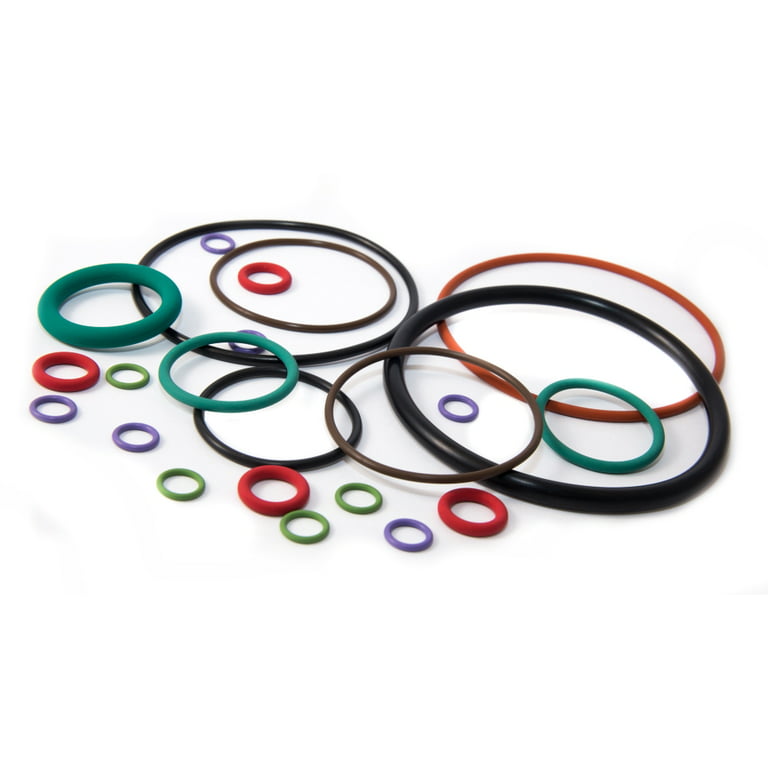 O-Ring Assortment, Buna N - Nitrile 70 Durometer O-Ring Kit, Quantity 382  each O Rings in kit, 30 most commonly used standard dash sizes 