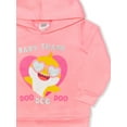 thumbnail image 5 of Baby Shark Toddler Girls' Fleece Pullover Hoodie Sweatshirt & Leggings, 2-Piece Outfit Set, 5 of 5