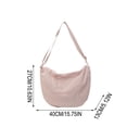 thumbnail image 3 of Bolso bandolera para mujer – Bolso de hombro grande de nailon impermeable para el trabajo, los viajes y el uso diario., 3 of 6