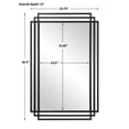 thumbnail image 7 of 09768-Uttermost-Amherst - Mirror-36.5 Inches Tall and 23.75 Inches Wide, 7 of 7