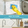 thumbnail image 5 of OTHWAY 2-Pack Sink Protector Mat, Kitchen Sink Liner Pad for Bottom of Sink, 11.2x12.7 Inch Dish Drying Mat with Fast Drain (White), 5 of 7