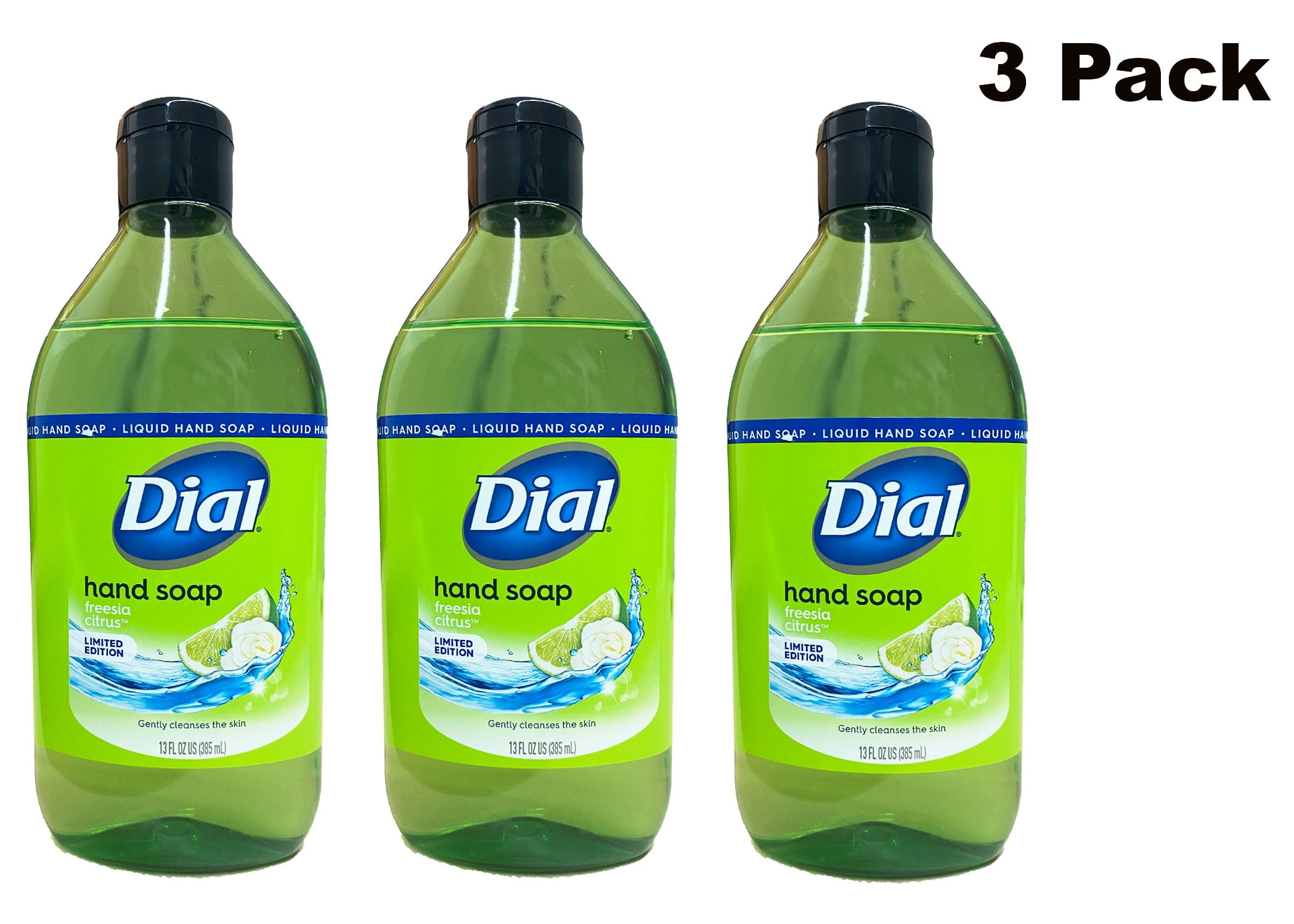 Dial hand soap freesia citrus Limited Edition 13 fl oz Pack of 3