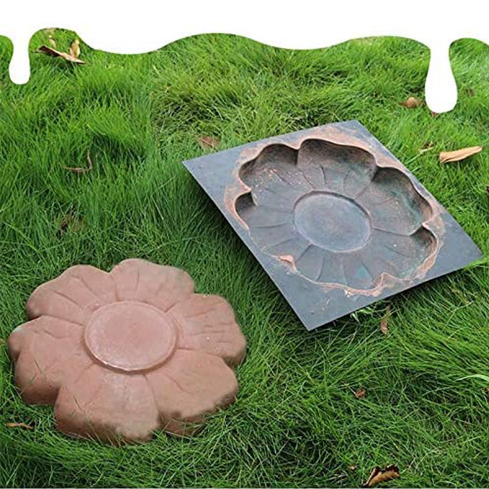 Flower Mould Stepping Stone Mold, Concrete Cement Zambia Ubuy