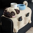 thumbnail image 4 of Organizador de Brazo de Sofá de Ganchillo para Gatos, Organizador de Sofá de Ganchillo para Perros, para Control Remoto, Teléfono, Golosinas, , Función de Soporte C, 4 of 5