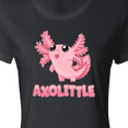 thumbnail image 4 of Inktastic Axolittle- Cute Baby Axolotl Women's T-Shirt, 4 of 5