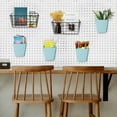 thumbnail image 4 of 6-Pack Pegboard Baskets Cups with Hooks for Garage Workbench Craft Workshop, 4 of 7
