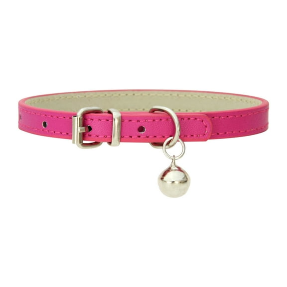 Soft Padded Dog Collar with Durable Metal Buckle Adjustable Breathable Pet Neckband for Daily Walks and Training Comfort