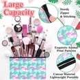 thumbnail image 3 of Bolsas de maquillaje SilTriangle Tropical Canvas 24 piezas, 3 of 7