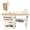 Yellow-white wood shaving style, variant on Garvee Folding Sewing Machine Table, Space-Saving Craft Workstation