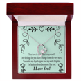 thumbnail image 1 of To My Girlfriend Lucky Forever Necklace w Message Card, 1 of 8