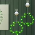 thumbnail image 4 of St. Patrick's Day LED Window Light, Battery Operated Shamrock Night Light with Suction Cup(A), 4 of 6