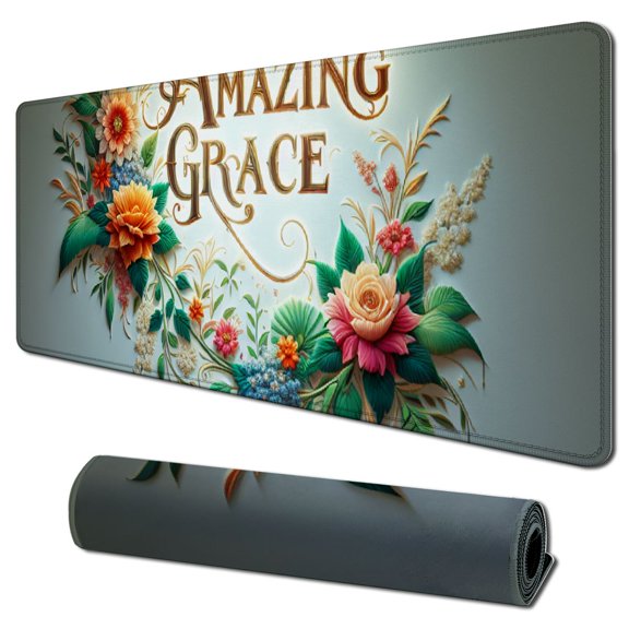 nygtbtfer Mouse Pad,Inspirational Bible Verse Non-Slip Rubber Base Mousepads for Home Office College Dorm Desk Decor,Gifts for Women Girls
