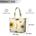 thumbnail image 5 of Rustic Farmhouse Sunflower Bag Golden Floral Weekender Duffel, Lightweight, , for Autumn Getaways, 5 of 5