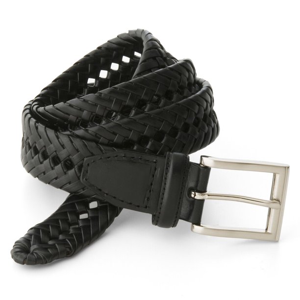 Croft & Barrow Men's Croft & Barrow Handlaced Basket Weave Braided