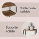 thumbnail image 5 of SONGMICS Estante para Especias, Juego de 2, Organizador de Armario, Especiero de Cocina Extensible, Negro y Marrón Rústico, 5 of 9