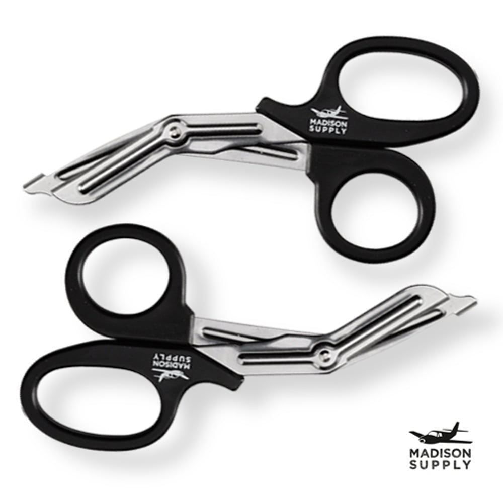 Madison Supply Medical Scissors, EMT and Trauma Shears, 7.5