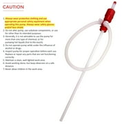 Tera Pump TRDRUM20 Drinking Water Manual Large Siphon Pump for Drum Barrels