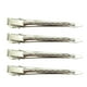 thumbnail image 3 of Pinzas para el cabello de acero duraderas para estilistas, 24 piezas, 3,3 pulgadas, horquillas plateadas, 3 of 6