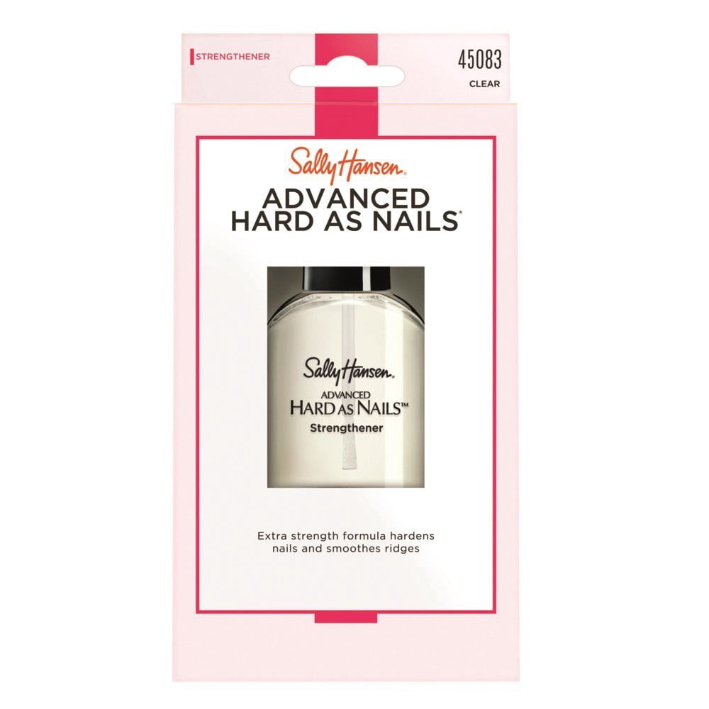 Sally Hansen Advanced Hard As Nails Nail Strengthener, Clear Walmart