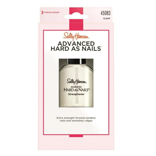 Sally Hansen Advanced Hard As Nails Nail Strengthener, Clear Walmart