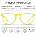 thumbnail image 5 of Lunettes de Sécurité Élégantes, Lunettes de Protection Transparentes Antibuée et Antirayures pour Hommes et Femmes, 5 of 5
