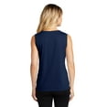 thumbnail image 2 of Sport-Tek Sleeveless V-Neck Tee (LST352) True Navy, S, 2 of 6