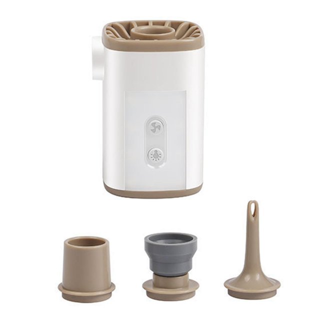 Mini bomba eléctrica multifuncional para tienda de campaña al aire libre, bomba de aire, 11 Feliz Sencillez