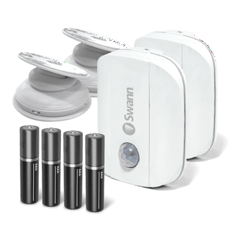 Swann - Wireless Motion Alert Sensor (2-pack) - White