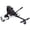 Black + Steel, variant on Adjustable Hoverboard Seat Attachment Go-Kart for Kids, Fits 6.5 8 10 Hoverboards, Pink Steel Frame, Not Include Hoverboard