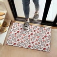 thumbnail image 2 of White Cow Strawberry Heart Pattern Door Rugs,Washable Non Slip Door Mats Indoor,Decorative Door Mats,Entry Mat Indoor for Entrance,Bedroom,Kitchen,Bathroom,16"x24", 2 of 6