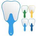 thumbnail image 2 of Hand Makeup Mirror Teeth Shaped Hairdressing Mirror Cosmetic Mirror for Salon, 2 of 10