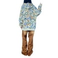 thumbnail image 6 of Seyurigaoka Women Juniors Oversized Hoodie Jacket Star Print Hooded Long Sleeve Full-Zipper Sweatshirt Outwear Tops with Pockets for Teen Girls, 6 of 7