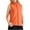 Orange, variant on Htigea Women's Lightweight Running Vest Outerwear with Pockets, Sleeveless Jacket for Golf Hiking Travel Light Blue,M