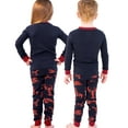 thumbnail image 3 of LazyOne Warm Long-Sleeve PJ Sets for Girls and Boys, Lobster, Funny Animal Kids' Pajama Sets, 3 of 7