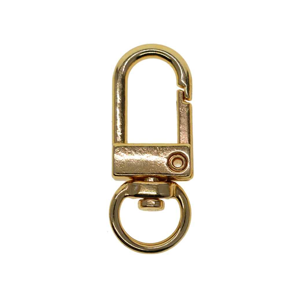 Pack of 30 Claw Clasps Zinc Alloy Swivel Keychain Hooks Purses Holder Lanyard Buckles Homemade DIY Art Crafting Accessories