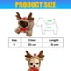 thumbnail image 5 of Disfraces navideños para perros, abrigo suéter para clima frío para mascotas, traje de reno de Papá Noel para cachorros, sudadera con capucha de invierno, chaleco cálido, ropa de mono-L, 5 of 8