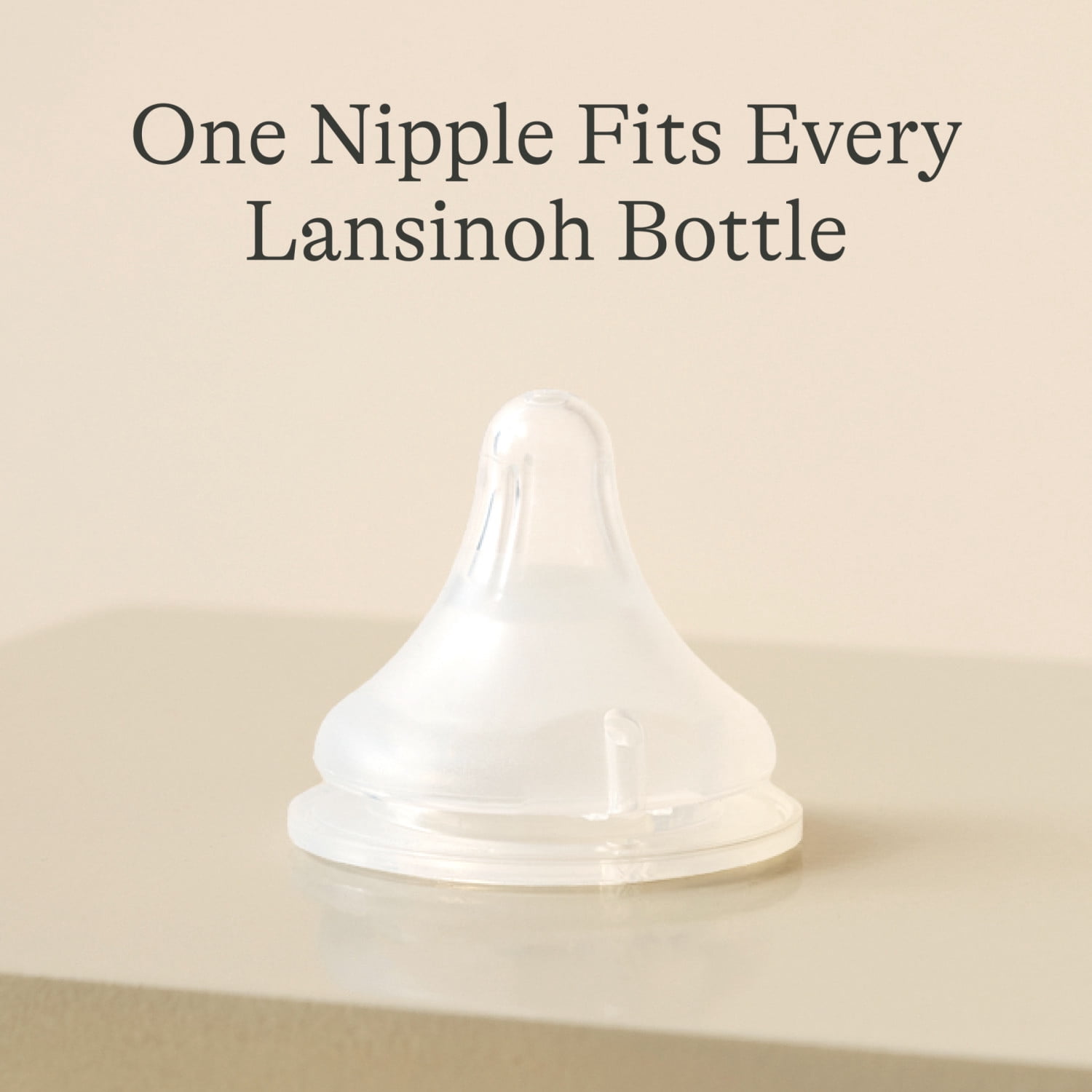 Lansinoh NaturalWave Baby Bottle Nipples, Anti Colic, Medium Flow