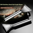 thumbnail image 2 of Multipurpose Fish Descaler For Salmon Trout Bass Serrated Prevents Skin Damage Efficient Kitchen Accessory, 2 of 9