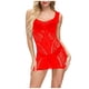 thumbnail image 2 of Lencería sexy para mujer Mallas Malla sin costuras Chemise Hollow Out Perspectiva Babydoll Vestido Ropa de dormir Camisón Fridja nalpqowj40846, 2 of 8