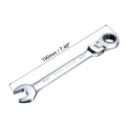 thumbnail image 2 of Unique Bargains 9/16" Flex-Head Ratcheting Combination Wrench SAE 72 Teeth 12 Point Ratchet Box Ended Spanner Tools, 2 of 5