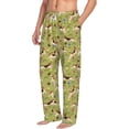 thumbnail image 2 of Sigee Running Beagle Print Men's Pajama Pants - Soft Lounge Sleep Bottoms with Elastic Waistband and Pockets-XX-Large, 2 of 9