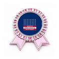 thumbnail image 1 of Presidente de festivales tradicionales Insignia broche Medalla rosa premiada, 1 of 3