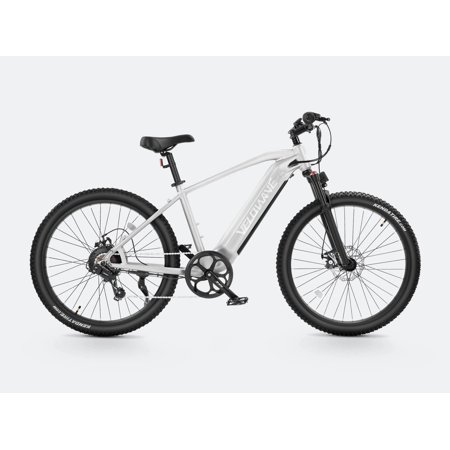 VELOWAVE Electric Mountain Bike Ghost for Adults 48V 15Ah Removable LG Cells Battery 25MPH E Bike 500W Motor 27.5'' Ebike Shimano 7-Speed