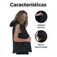 thumbnail image 4 of Chaleco Acolchado Impermeable HikePath para Mujer Negro Talla Extra Grande, 4 of 6