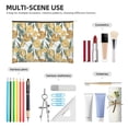 thumbnail image 4 of Hirioo Yellow Tulips for Paper Reusable Cosmetic Bag Zipper Encouragement Travel Pouch Toiletry Bag for Women Girls, 4 of 7