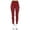 A-Red946, variant on XIAONU High Stretch Tights for Women Soft Slim Striped Holiday Wear Legging Bottoms